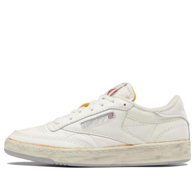 Reebok Club C Casual Skateboarding Shoes Unisex Beige GX8769