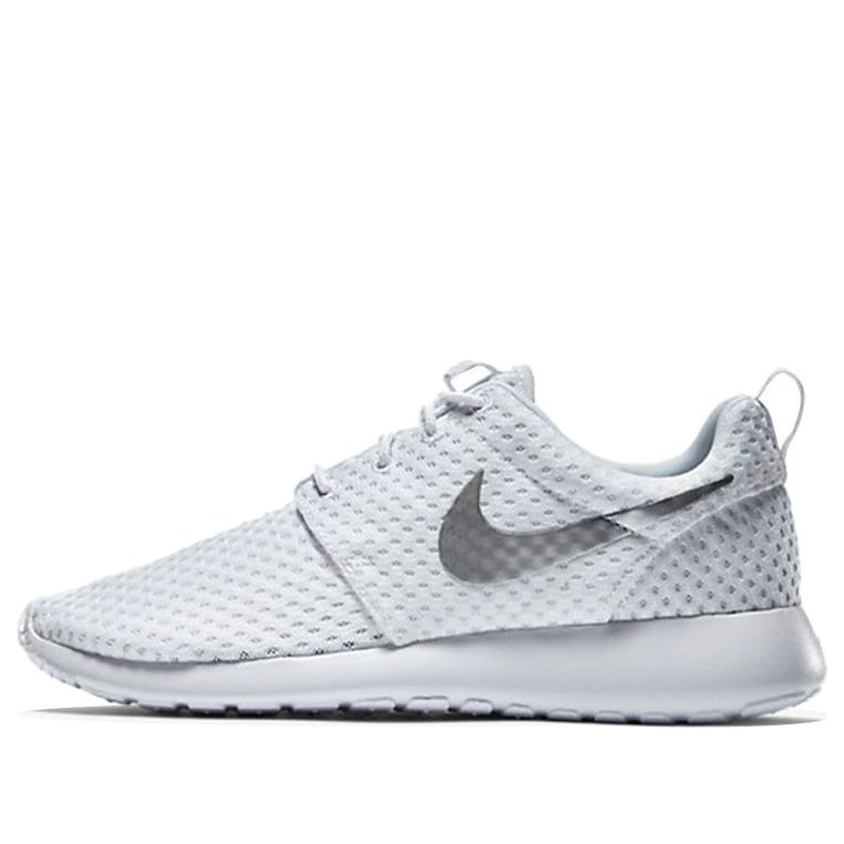 (WMNS) Nike Rosherun BR 'White Metallic' 724850-100