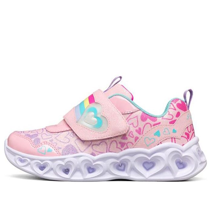 (GS) Skechers Heart Lights 302660L-PKLV