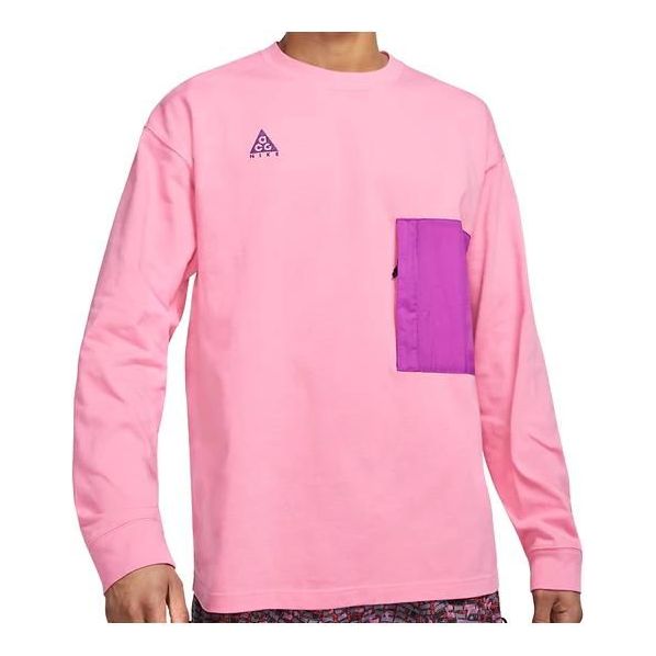 Nike ACG Long-Sleeve Top 'Lotus Pink Vivid Purple' BQ7289-662