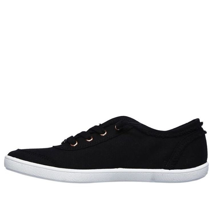 (WMNS) Skechers Bob's B Cute Low-Top Sneakers Black 33492-BLK