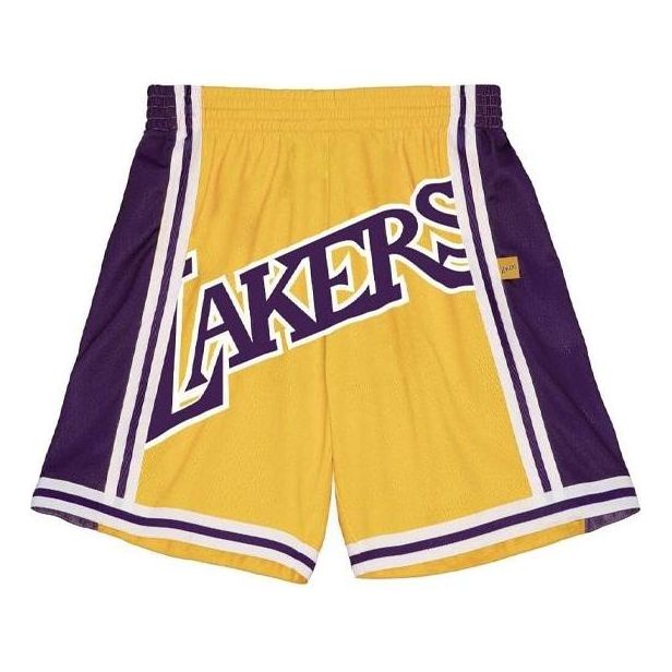 Mitchell & Ness x NBA Big Face 2.0 Shorts 'Los Angeles Lakers' SHORBW19147-LALLGPR
