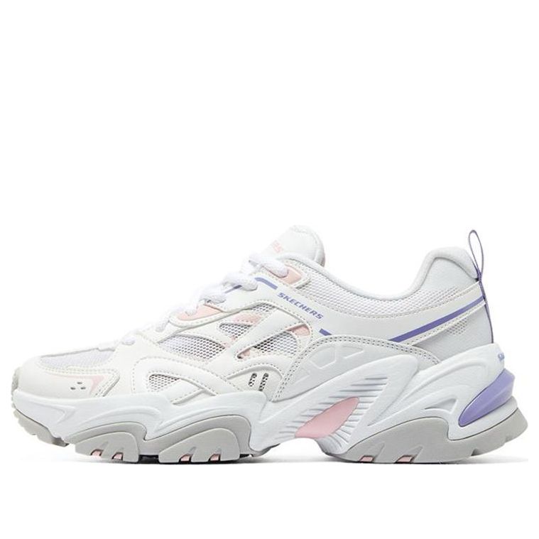 (WMNS) Skechers Stamina V2 'White Pink Purple' 896093-WPRP