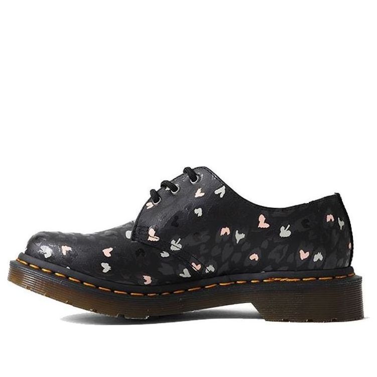 Dr. Martens 1461 Leather Heart Printed 'Black' 25484001