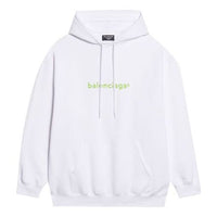 Balenciaga Balenciaga Copyright Logo Print Medium Fit Hoodie 'White' 578135TIV559152