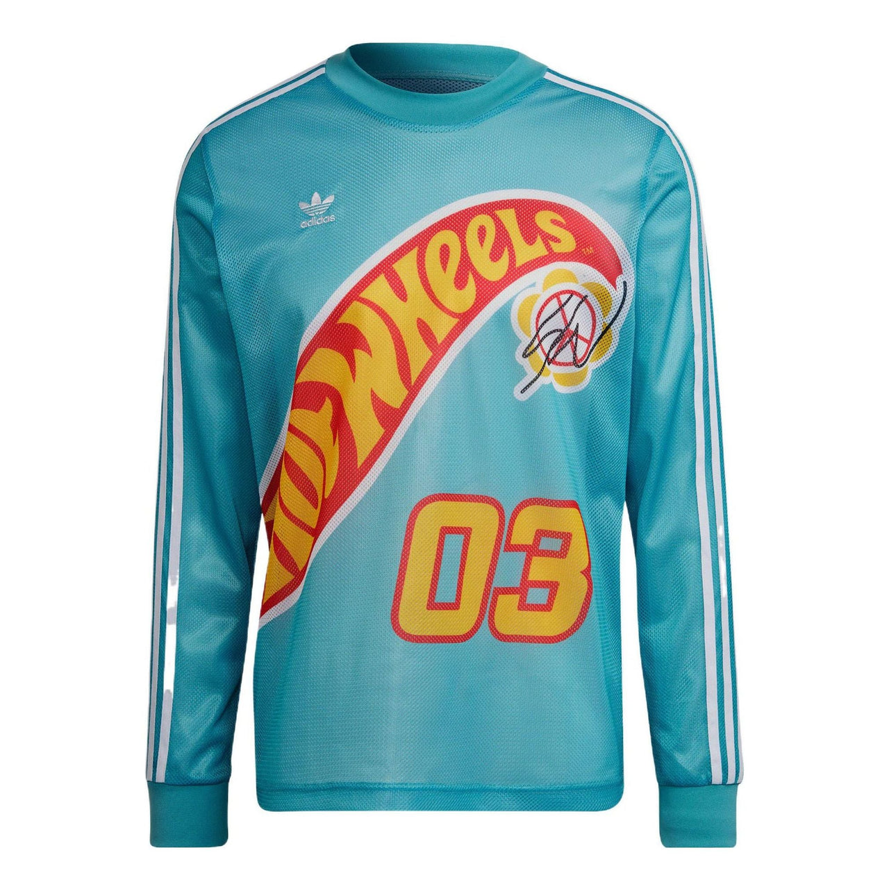 adidas x Sean Wotherspoon x Hot Wheels Long Sleeves T-Shirt 'Blue' HT6581