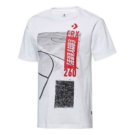 Converse ERX Short Sleeve Graphic Tee 'White' 10018255-A01