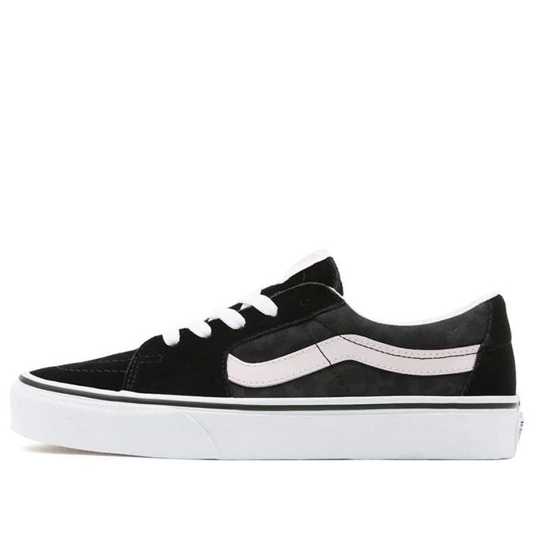 Vans Unisex SK8-Low Low-Top Sneakers Black/Pink VN0A4UUK6H9