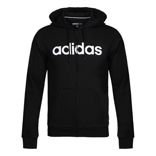 Men's adidas Ce Zip Hdy Jacket Black DM4282