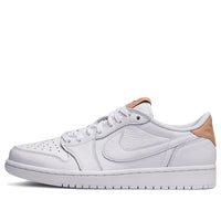 Air Jordan 1 Retro Low OG Premium 'White Tan' 905136-100