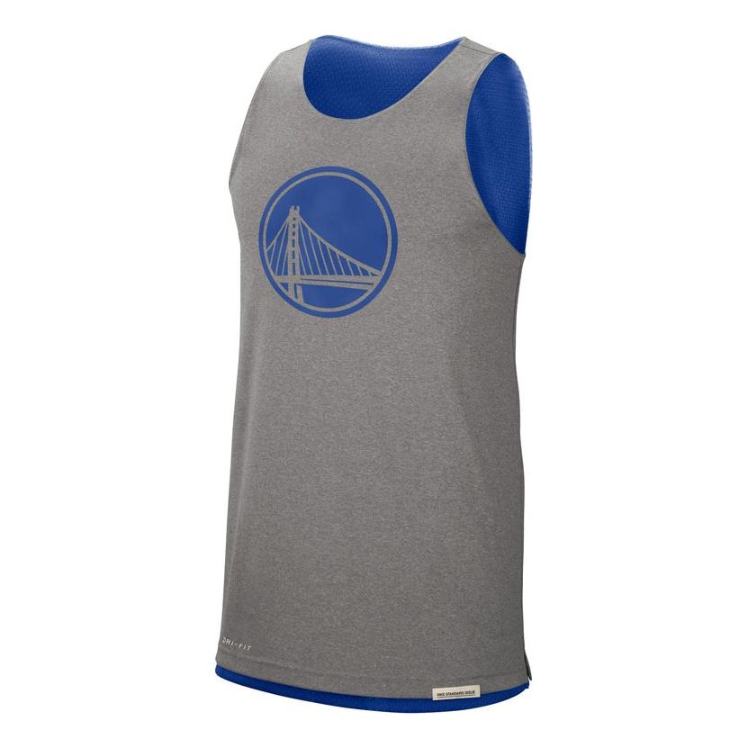 Nike NBA Golden State Warriors Standard Issue Men Gray CN0711-495
