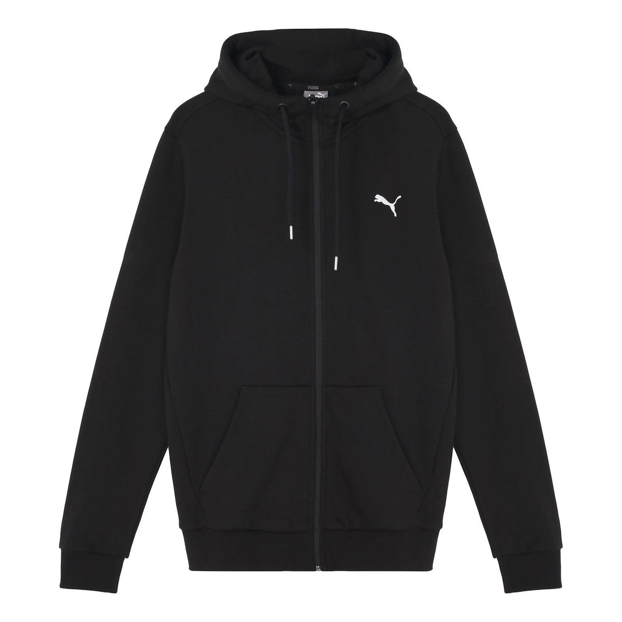 PUMA Logo Printed Hooded Jacket Black 593135-01