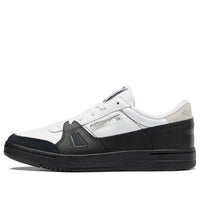 Reebok LT Court Cozy Wear-resistant Skateboarding Shoes Unisex White Black HP5361