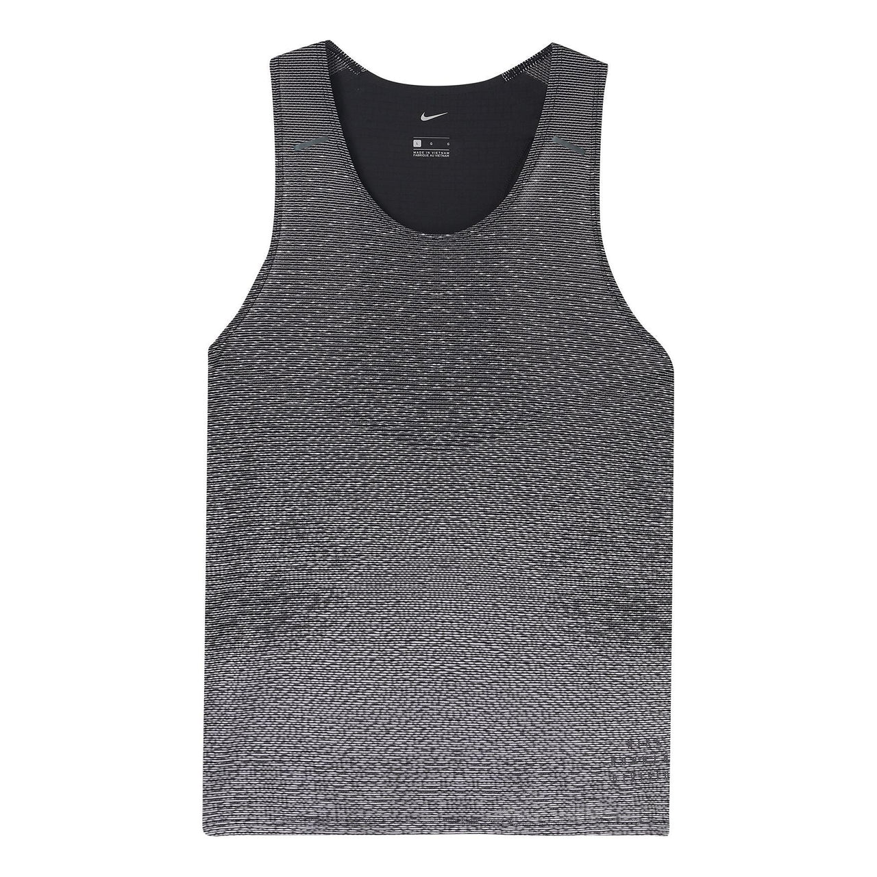 Nike Running Run Division Pinnacle Tank 'Grey Black' DA1297-010