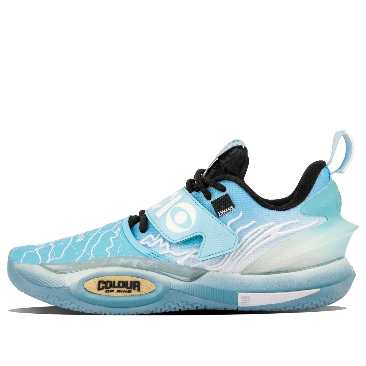 Li-Ning Wade All City 10 Low x 'Colour Of Ring Light Blue' ABAS173-2