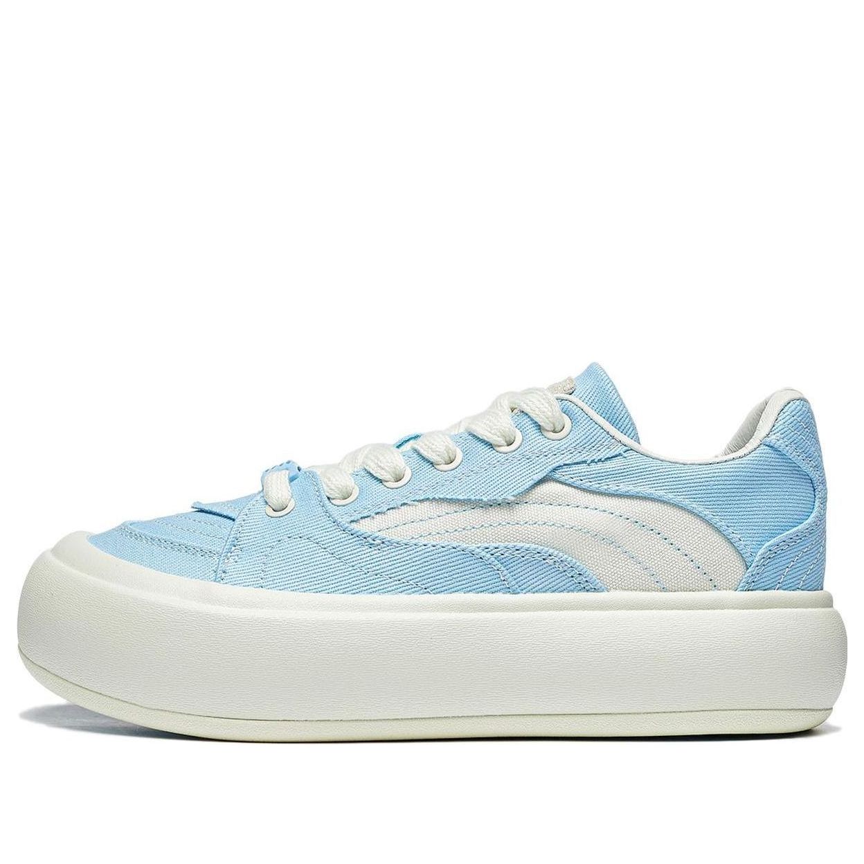 (WMNS) Li-Ning Puff Platform 'Sky Blue Beige' AZGT026-6