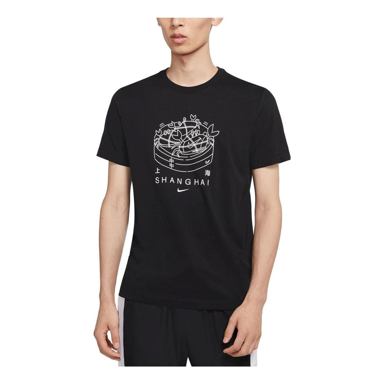 Nike Sportswear Shanghai T-shirt 'Black' CZ3585-010