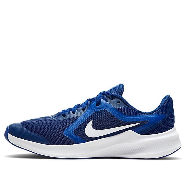 (GS) Nike Downshifter 10 'White Blue' CJ2066-401