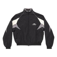 Balenciaga 3B Sports Icon Tracksuit Jacket 'Black' 751726TOO481000