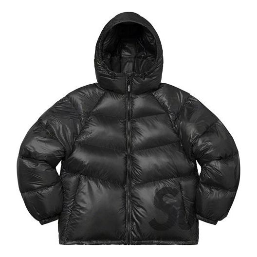 Supreme Hooded Down Jacket 'Black' SUP-FW20-258