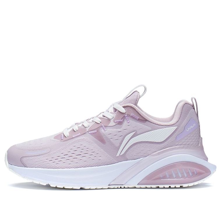 (WMNS) Li-Ning Retro Running Shoes 'Pink Purple White' ARHR062-5