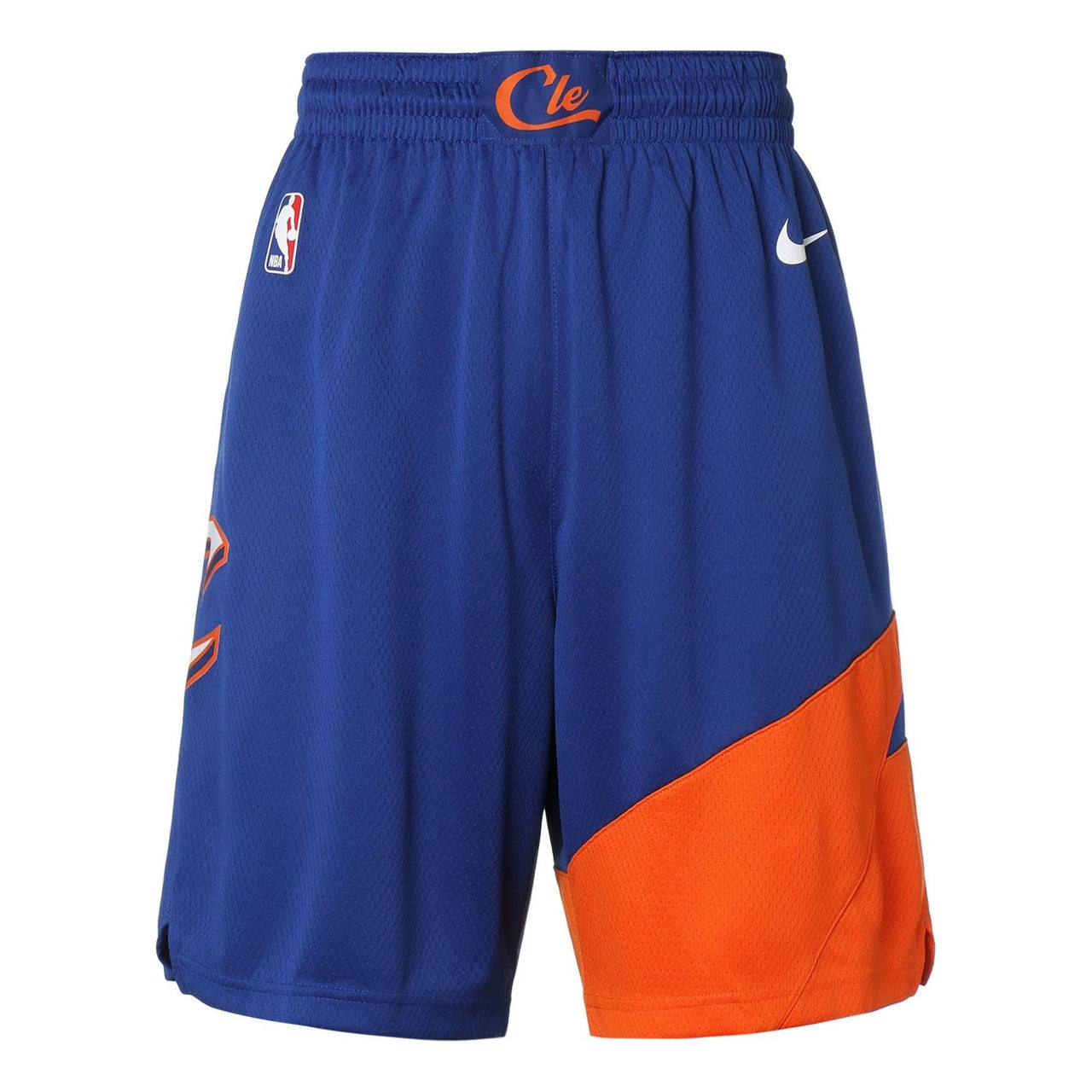 Nike MENS NBA Cleveland Cavaliers Swingman CE Shorts Blue/Orange 912088-495