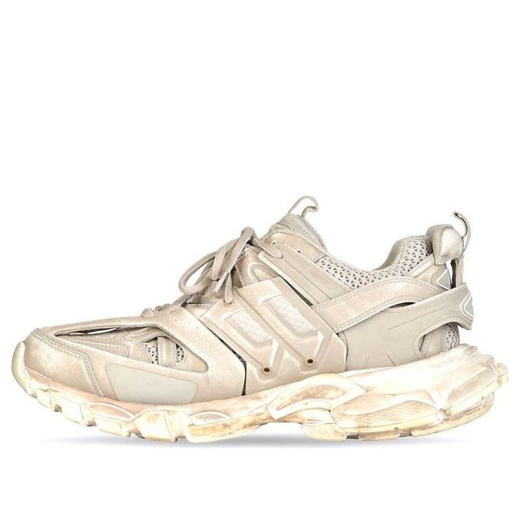 (WMNS) Balenciaga Track 1.0 Sneakers 'Faded Beige and White Mesh and Suede Like Fabric' 542436W3CN29700
