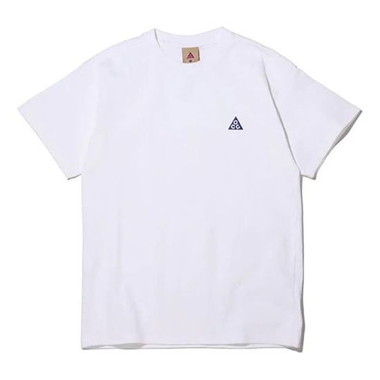 Nike ACG Embroidered Logo Sports Short Sleeve White DC4082-101