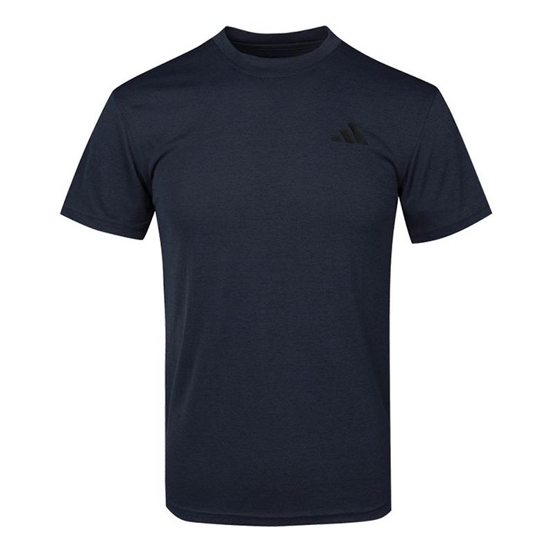 adidas BAR TECH TEE Round Neck Navy Blue GR7101