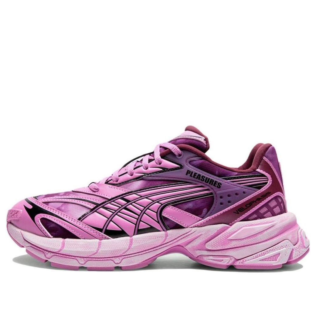 PUMA Velophasis x Pleasures 'Grape Wine Mauve Pop' 391696-01