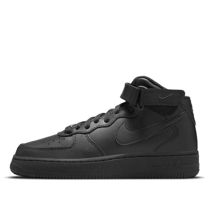 (GS) Nike Air Force 1 Mid LE 'Triple Black' DH2933-001