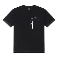 Converse Zip Pocket Logo T-Shirt 'Black' 10025872-A02