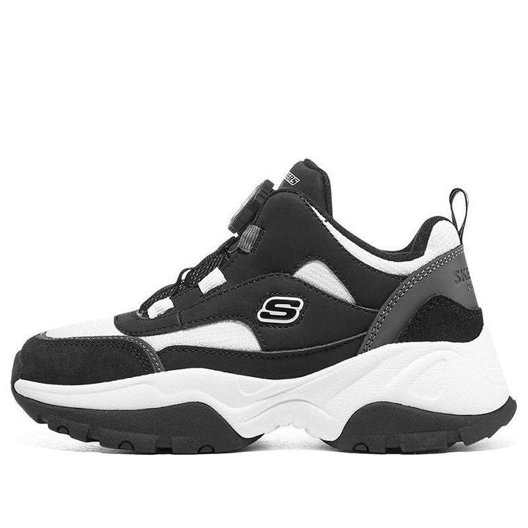 (GS) Skechers Sport Shoes 'Black Grey White' 402247L-BKW