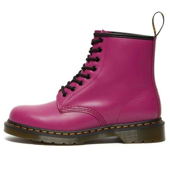 Dr.Martens 1460 Smooth Leather Lace Up Boots 'Pink' 27139673