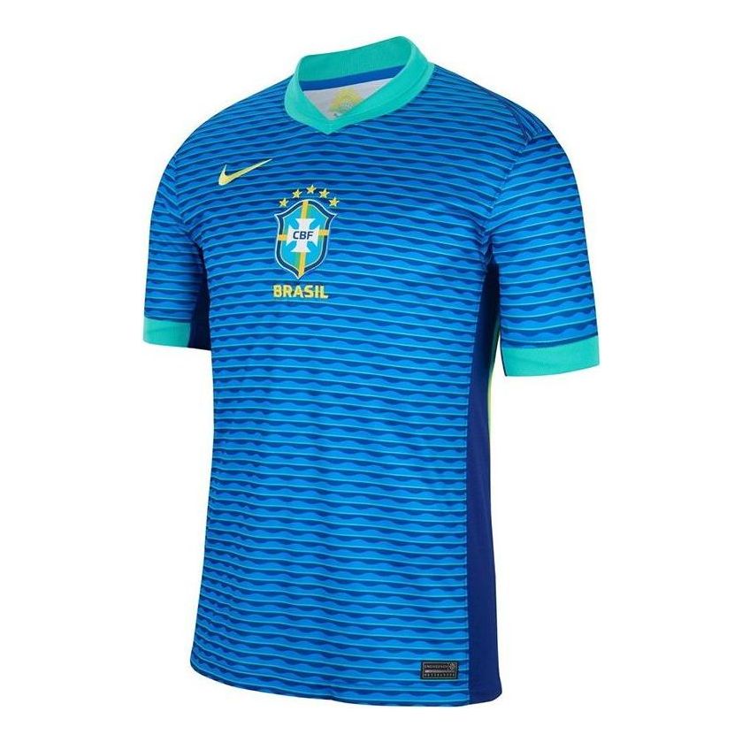 Nike Brazil 24 Stadium Away Replica Soccer Jersey 'Blue' FJ4283-458