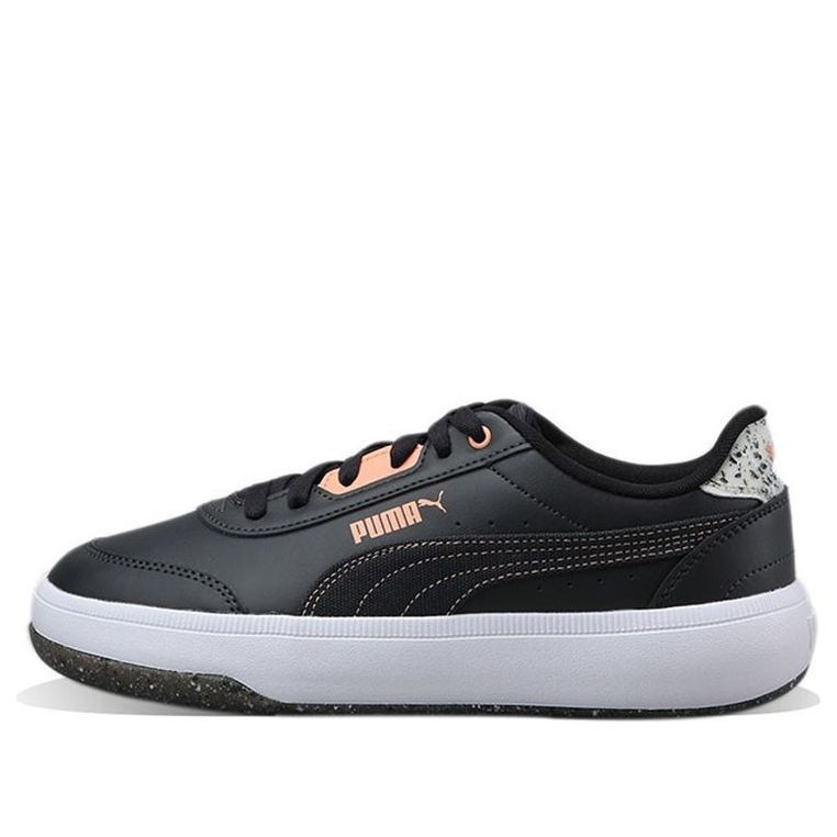 (WMNS) PUMA Tori Better Casual Cozy Low Tops Skateboarding Shoes Black 384932-02