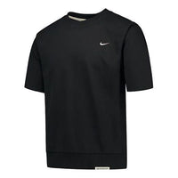 Nike Dri-fit Standard Issue Round Neck Pullover Sports Short Sleeve Black CV1940-010