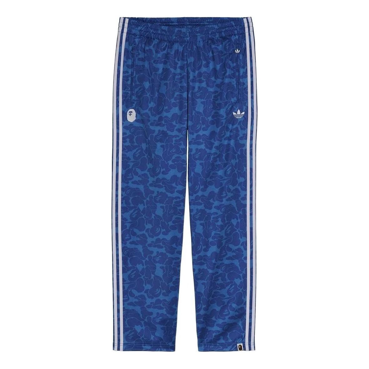 adidas x BAPE Firebird Track Pants 'Blue' JN7126