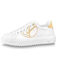 (WMNS) LOUIS VUITTON LV Time Out Sneakers 'White Gold' 1A8NI9