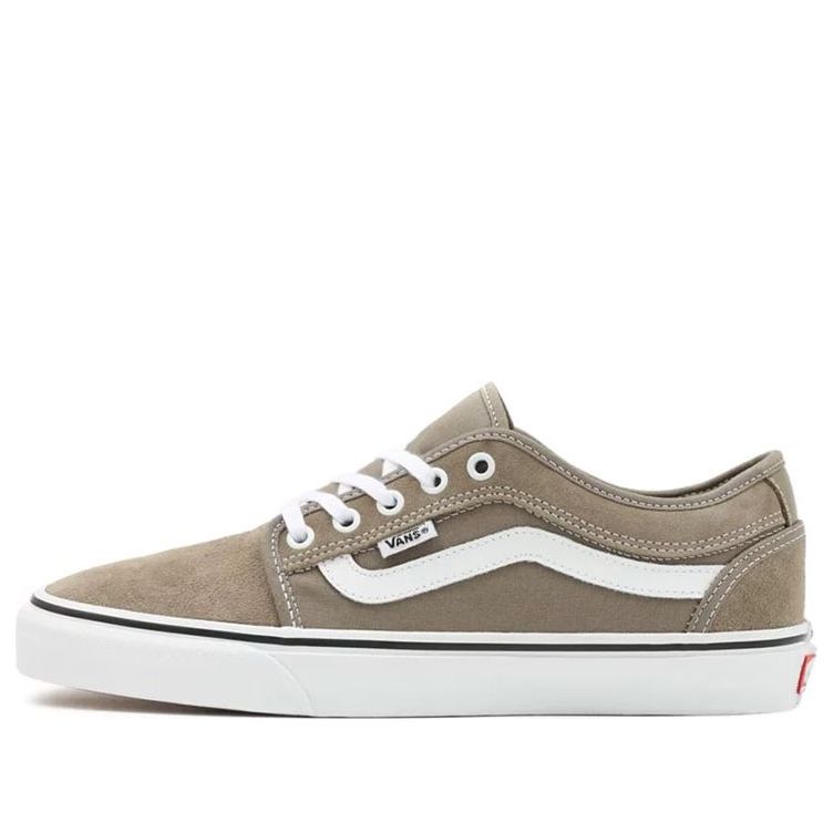 Vans Unisex Chukka Low Sidestripe Sneakers Khaki VN0A5KQZ84M