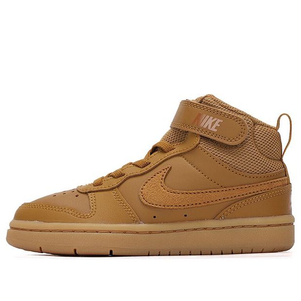 (PS) Nike Court Borough Mid 2 'Wheat' CD7783-701