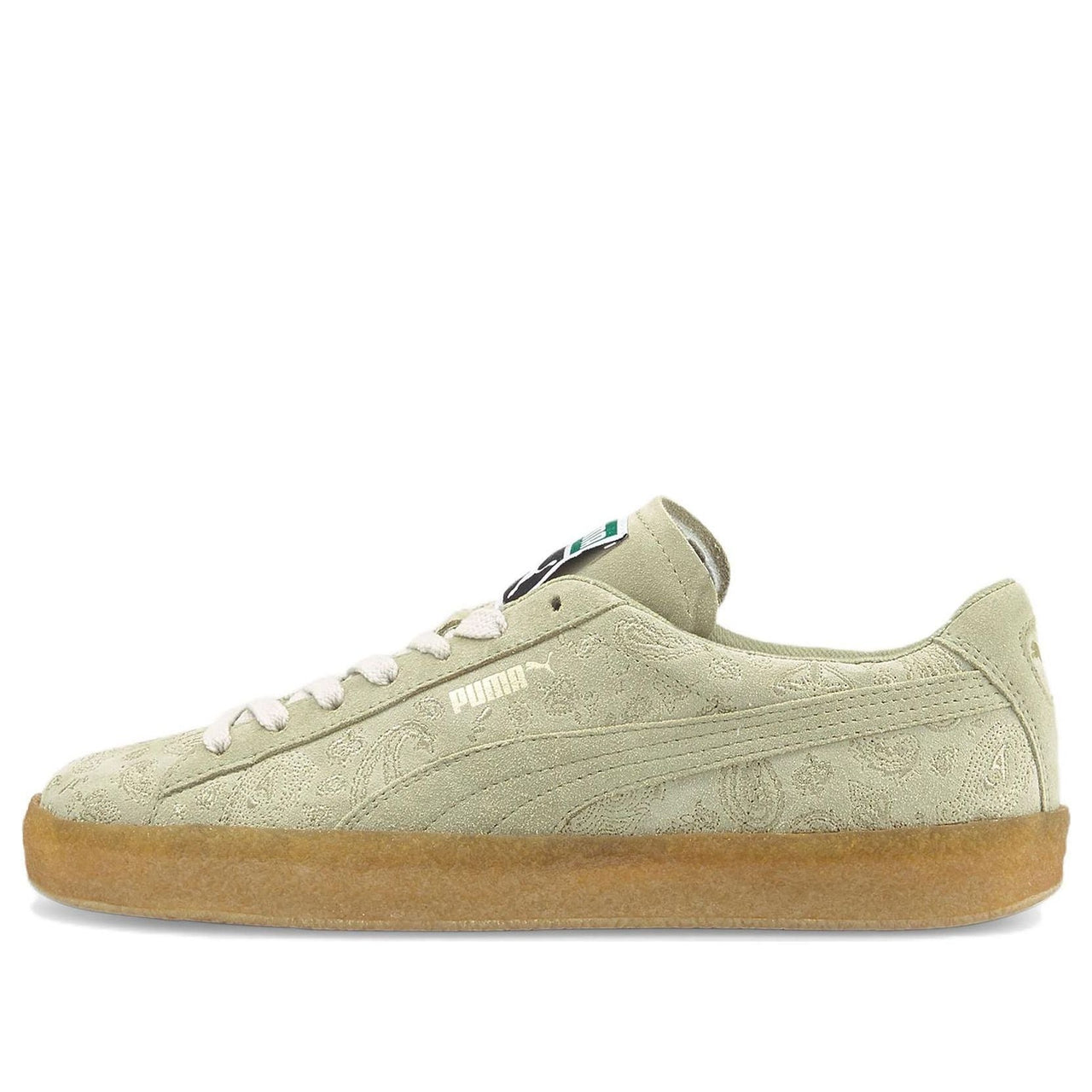 PUMA Suede Crepe Embroidery 'Green Brown' 383796-02
