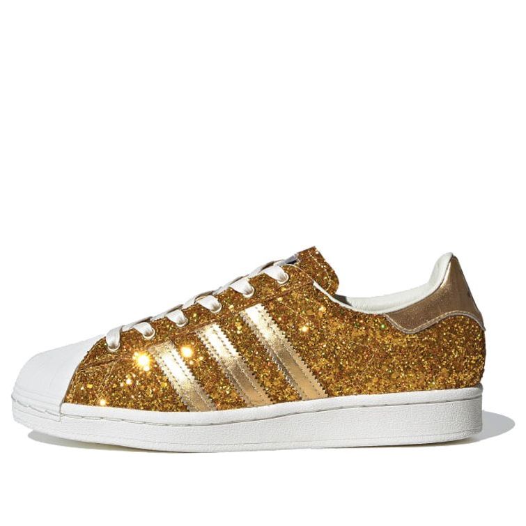 (WMNS) adidas Superstar 'Sparkling Gold' FW8168
