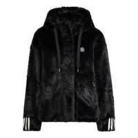 (WMNS) adidas Neo Winter Fur 'Black' HZ2432