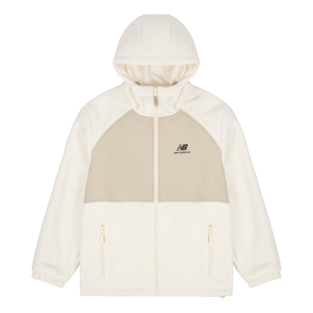 New Balance hooded Casual Jacket Couple Style White AMJ13383-MSU