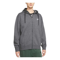 Nike Sportswear Club Fleece Full-Zip Hoodie 'Dark grey' BV2646-071