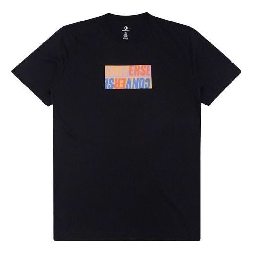 Converse Reverse Box Tee 'Black' 10008541-A05
