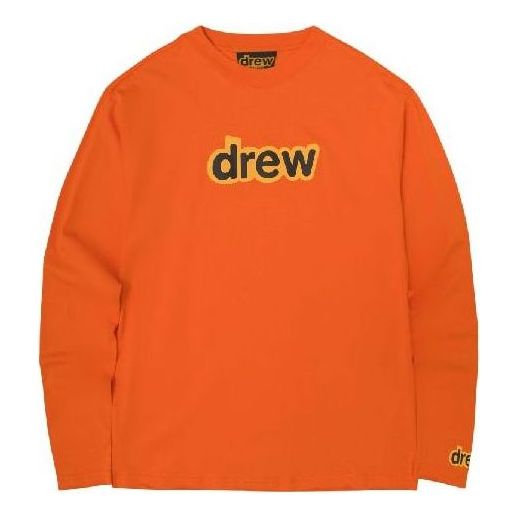 Drew House Secret Long Sleeve T-shirt 'Orange' DR-FW20-108
