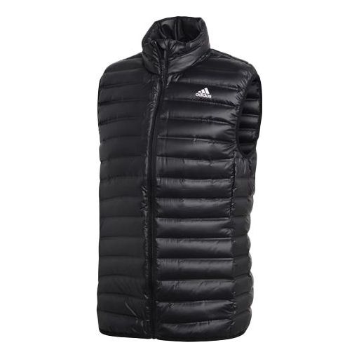 adidas Varilite Vest Casual Sports Stand Collar Vest Black BS1563