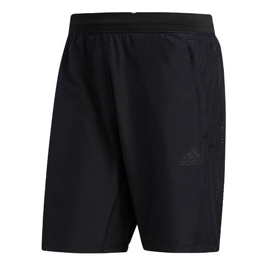 adidas 3S PERF WV SHO Training Shorts Black FM2146